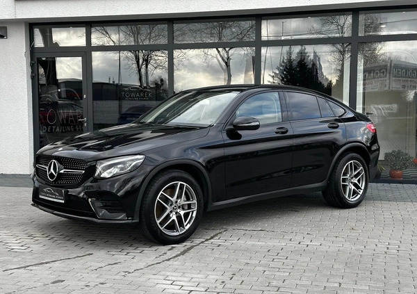 Mercedes-Benz GLC cena 162000 przebieg: 90500, rok produkcji 2017 z Elbląg małe 79